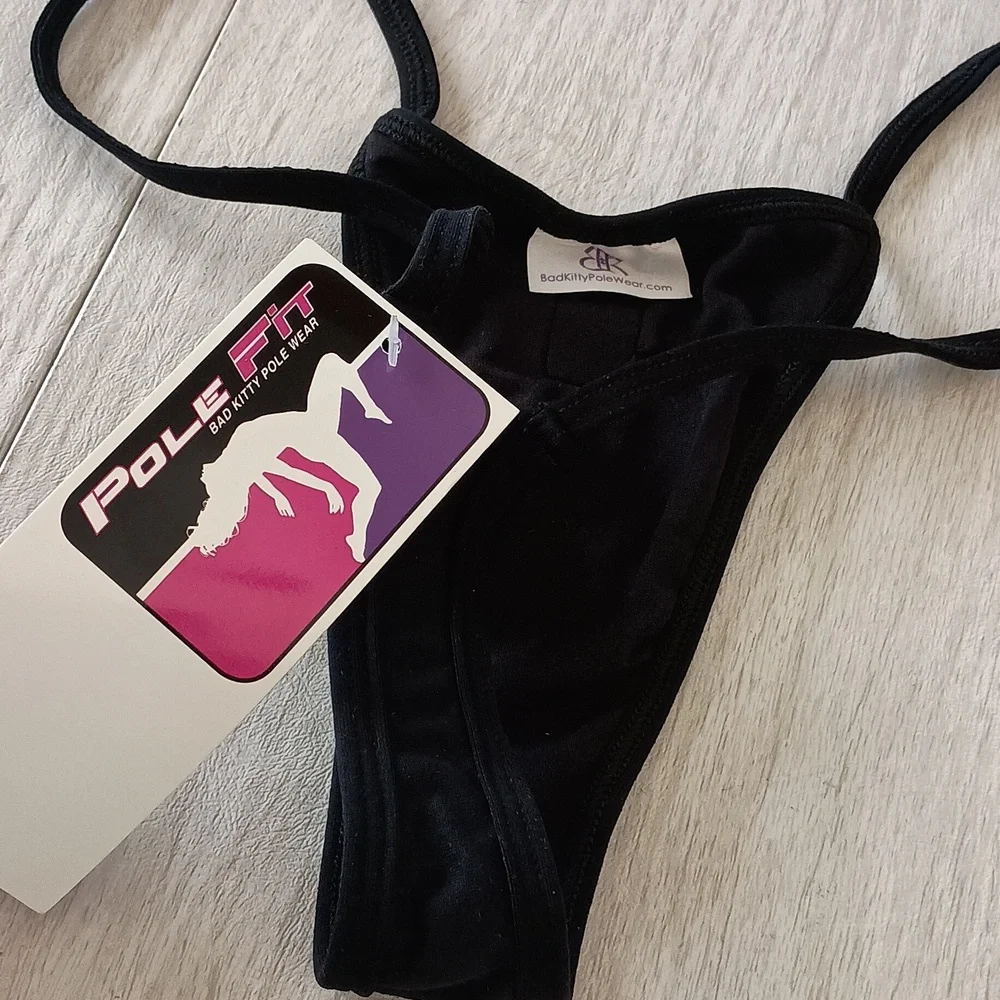 Bad Kitty Black Thong